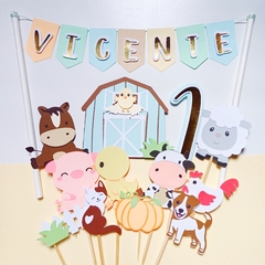 SET CAKE TOPPERS 12 PINCHOS