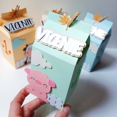 PACK POR 4 CAJAS PARA SOUVENIR - MILK - comprar online