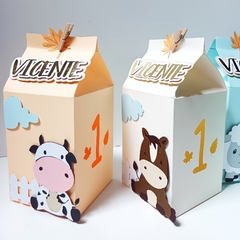 PACK POR 4 CAJAS PARA SOUVENIR - MILK en internet