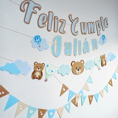KIT TRIPLE GUIRNALDA + MINI BANDERINES