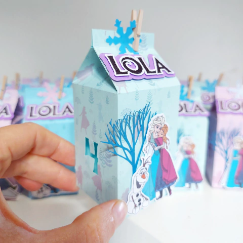 PACK POR 4 CAJAS PARA SOUVENIR - MILK