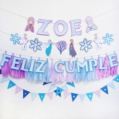 KIT TRIPLE GUIRNALDA + 15 BORLAS + MINI BANDERINES - comprar online