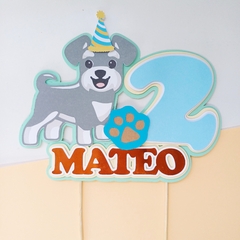 CAKE TOPPER 3D 1 PINCHO