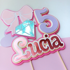 CAKE TOPPER 3D 1 PINCHO en internet