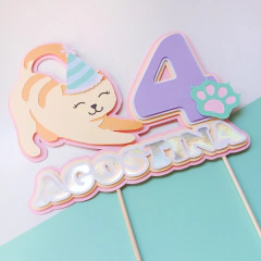 CAKE TOPPER 3D 1 PINCHO en internet