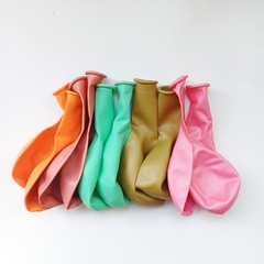 PACK X 10 GLOBOS "BOSQUE 01"