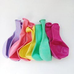 PACK X 10 GLOBOS "UNICORNIO"