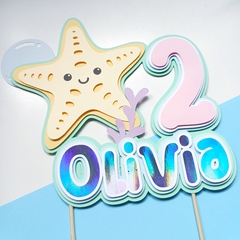 CAKE TOPPER 3D 1 PINCHO