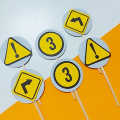 PACK POR 6 MINI TOPPERS