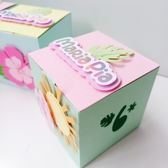 PACK POR 4 CAJAS PARA SOUVENIR - CUBO - PeekaFest