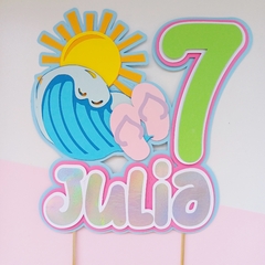 CAKE TOPPER 3D 1 PINCHO en internet