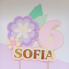 CAKE TOPPER 3D 1 PINCHO - comprar online