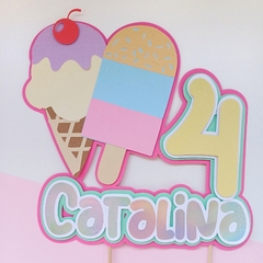 CAKE TOPPER 3D 1 PINCHO - comprar online