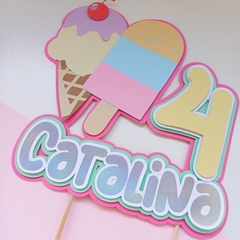 CAKE TOPPER 3D 1 PINCHO en internet