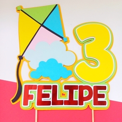 CAKE TOPPER 3D 1 PINCHO - comprar online