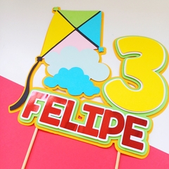CAKE TOPPER 3D 1 PINCHO en internet