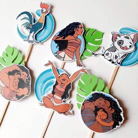 PACK POR 6 MINI TOPPERS