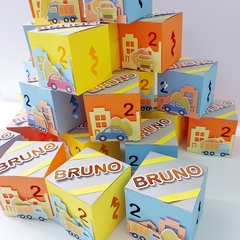 PACK POR 4 CAJAS PARA SOUVENIR - CUBO - PeekaFest