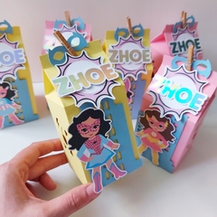 PACK POR 4 CAJAS PARA SOUVENIR - MILK