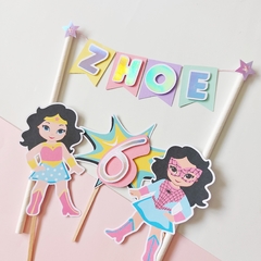 SET CAKE TOPPERS 3 PINCHOS - comprar online