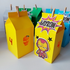 PACK POR 4 CAJAS PARA SOUVENIR - MILK en internet