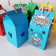 PACK POR 4 CAJAS PARA SOUVENIR - MILK - PeekaFest