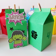 PACK POR 4 CAJAS PARA SOUVENIR - MILK - tienda online