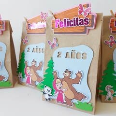 PACK X 6 BOLSITAS DECORADAS