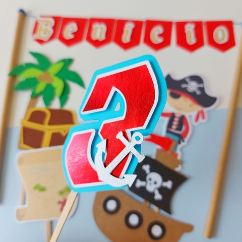 SET CAKE TOPPERS 5 PINCHOS