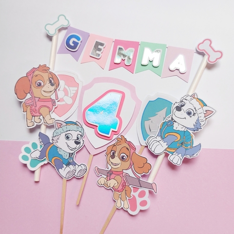 SET CAKE TOPPERS 5 PINCHOS