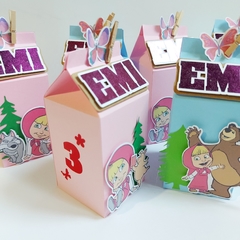 PACK POR 4 CAJAS PARA SOUVENIR - MILK