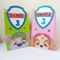 PACK X 6 BOLSITAS DECORADAS en internet