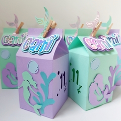 PACK POR 4 CAJAS PARA SOUVENIR - MILK