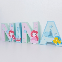 LETRA 3D - POR UNIDAD en internet