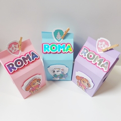 PACK POR 4 CAJAS PARA SOUVENIR - MILK - comprar online