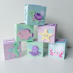 PACK POR 4 CAJAS PARA SOUVENIR - CUBO - PeekaFest