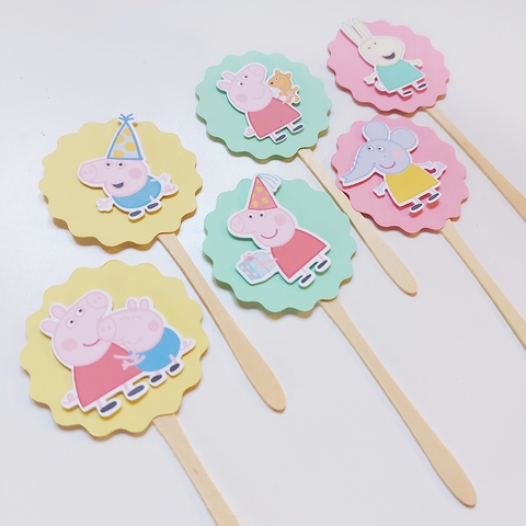 PACK POR 6 MINI TOPPERS