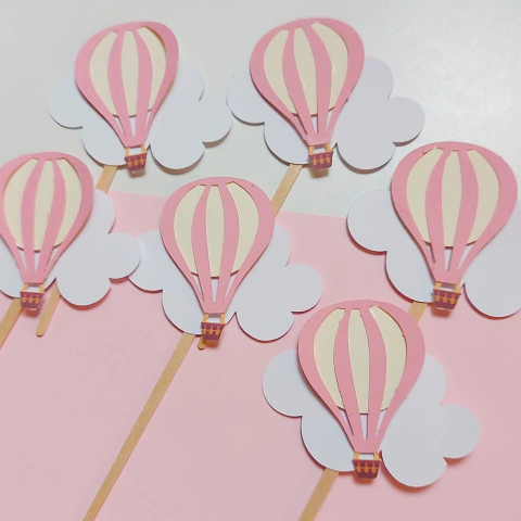 PACK POR 6 MINI TOPPERS