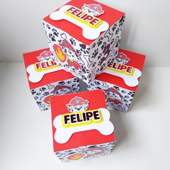 PACK POR 4 CAJAS PARA SOUVENIR - CUBO en internet