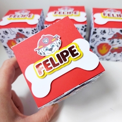 PACK POR 4 CAJAS PARA SOUVENIR - CUBO - comprar online