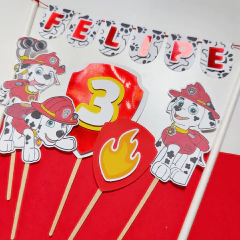 SET CAKE TOPPERS 5 PINCHOS