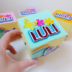 PACK POR 4 CAJAS PARA SOUVENIR - CUBO