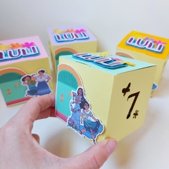 PACK POR 4 CAJAS PARA SOUVENIR - CUBO - comprar online