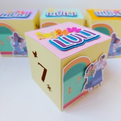 PACK POR 4 CAJAS PARA SOUVENIR - CUBO en internet