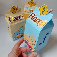 PACK POR 4 CAJAS PARA SOUVENIR - MILK