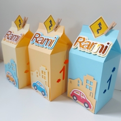 PACK POR 4 CAJAS PARA SOUVENIR - MILK - comprar online