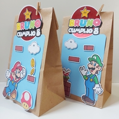 PACK X 6 BOLSITAS DECORADAS