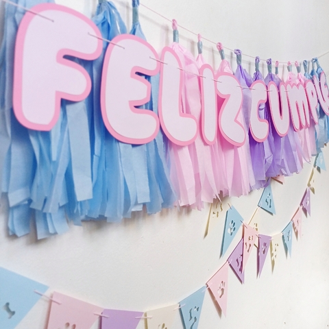 KIT GUIRNALDAS + 15 BORLAS