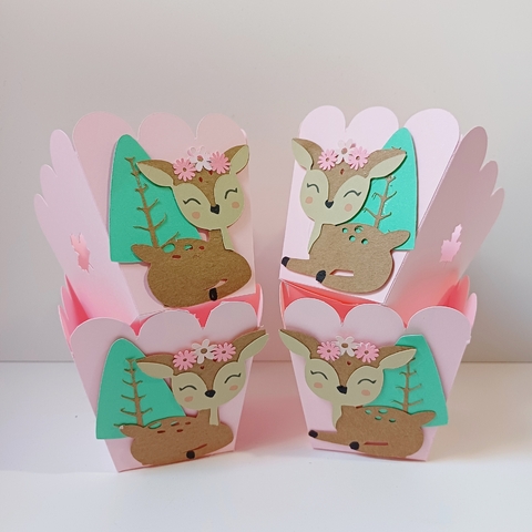 PACK POR 4 MINI POCHOCLERAS BOSQUE