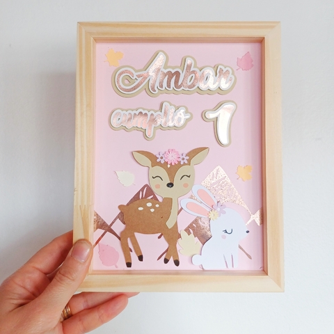 CUADRITO BOX DE RECUERDO BOSQUE - comprar online
